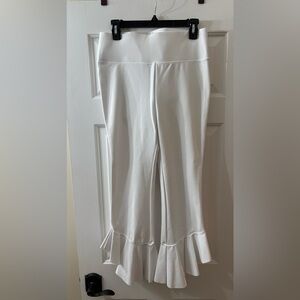 Slim Factor Ruffle Flared